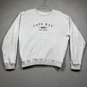 Cape‎ May New Jersey Sweatshirt Adult Large Long Sleeve Pullover Sweater